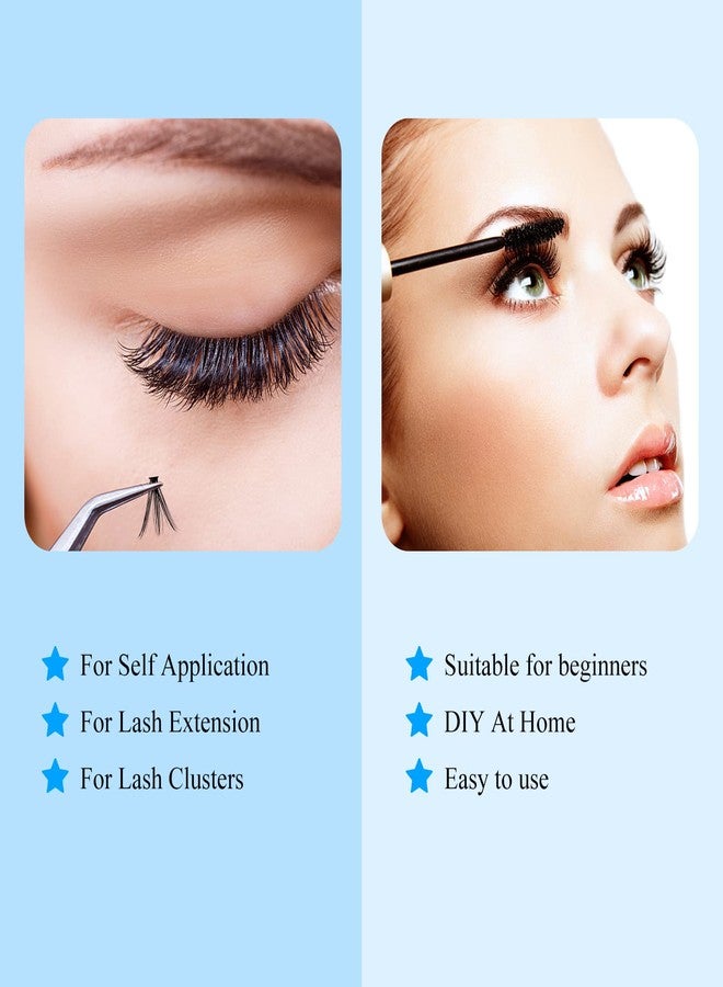 جيمري غراء رموش فردية يدوم طويلاً، مناسب للاستخدام الذاتي وتركيب الرموش المجمعة - 5 مل - أسود - Image 4